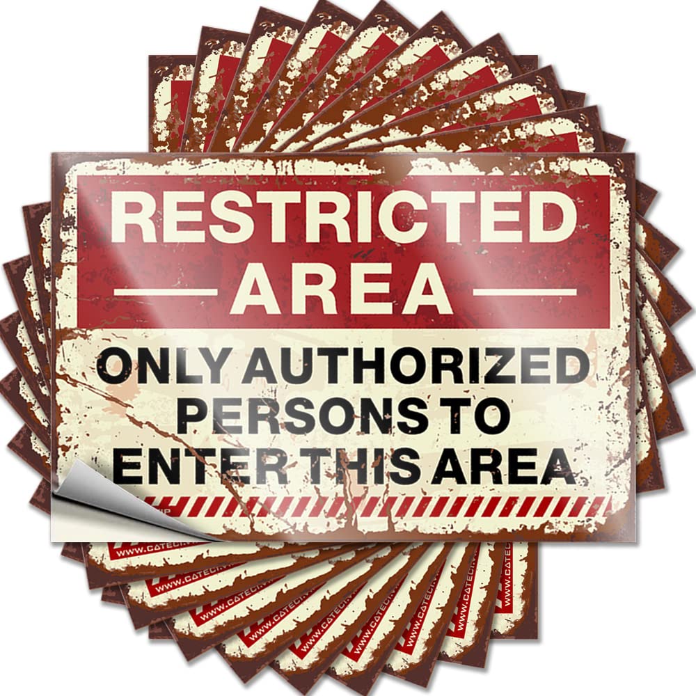 Big Bumper, Pool Decorations Outdoor Water Restricted Area Only Authorized Persons to Enter This Area | Funny Quote Antimicrobial Decals(8X12CM)