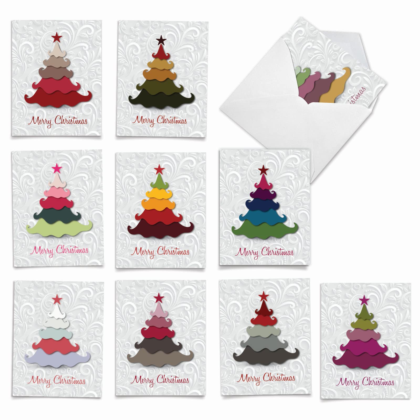Amazon.com: The Best Card Company - 10 Boxed Holiday Cards for Christmas - Fun Assorted Notecard Set, Bulk Variety Pack (4 x 5.12 Inch) - Holiday Hues M2939XSG amazon-com-the-best-card-company-10-boxed-holiday-cards-for-christmas-fun-assorted-notecard-set-bulk-variety-pack-4-x-5-12-inch-holiday-hues-m2939xsg