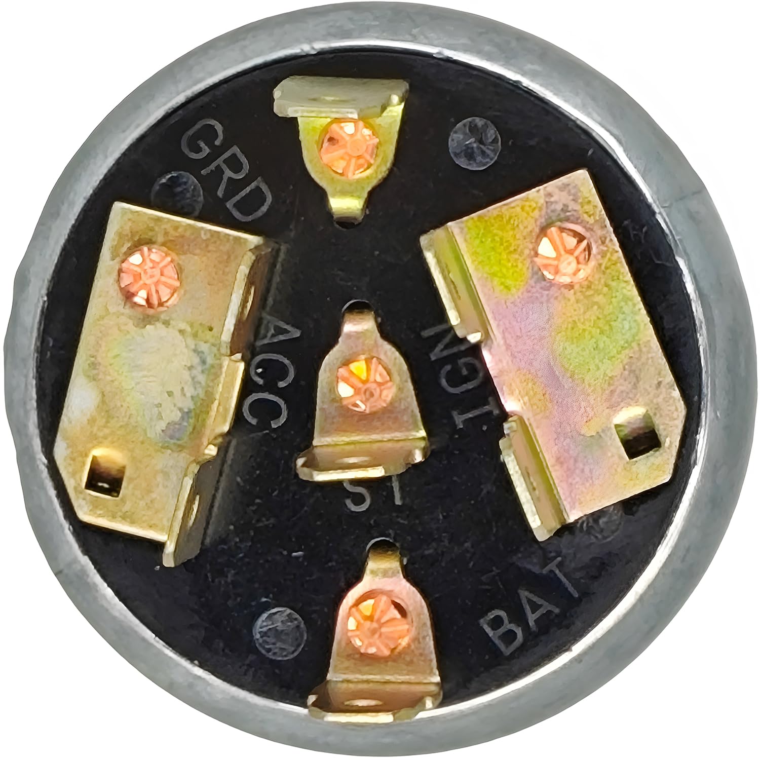 Ignition Switch P27-1048 P271048 Compatible with Kenworth T300 T400 Truck 7 Pin 4 Position 577.59548WC 09500MX 22167 S22616