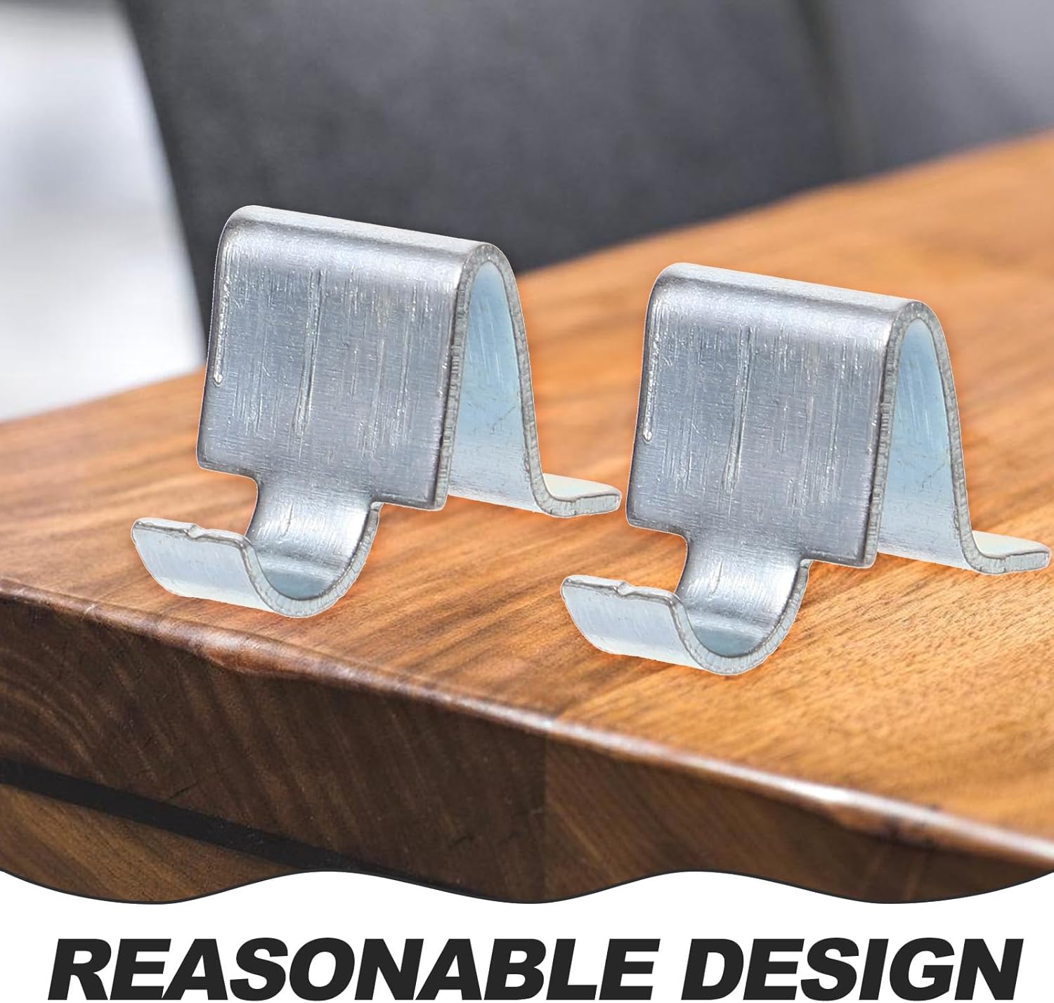 Homoyoyo 10pcs Heavy Duty Metal Cabinet Shelf Clips, Iron Shelf Supports for Adjustable Shelves,Silver, Metal Shelf Clips for Adjustable Shelves, 0.9x0.7x0.7 Inch, for File Cabinets and Storage Units