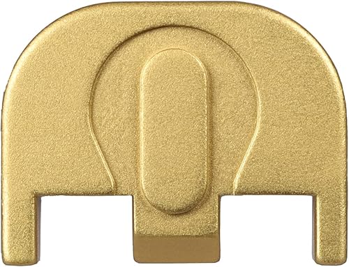 Miniatura 4 de NDZ Performance Placa de Cubierta Trasera de Deslizante para Glock 17 19 19X 20 21 22 23 26 27 34 45 y 47 49 Gen 5 9MM .40 S&W, Aluminio Gravado con