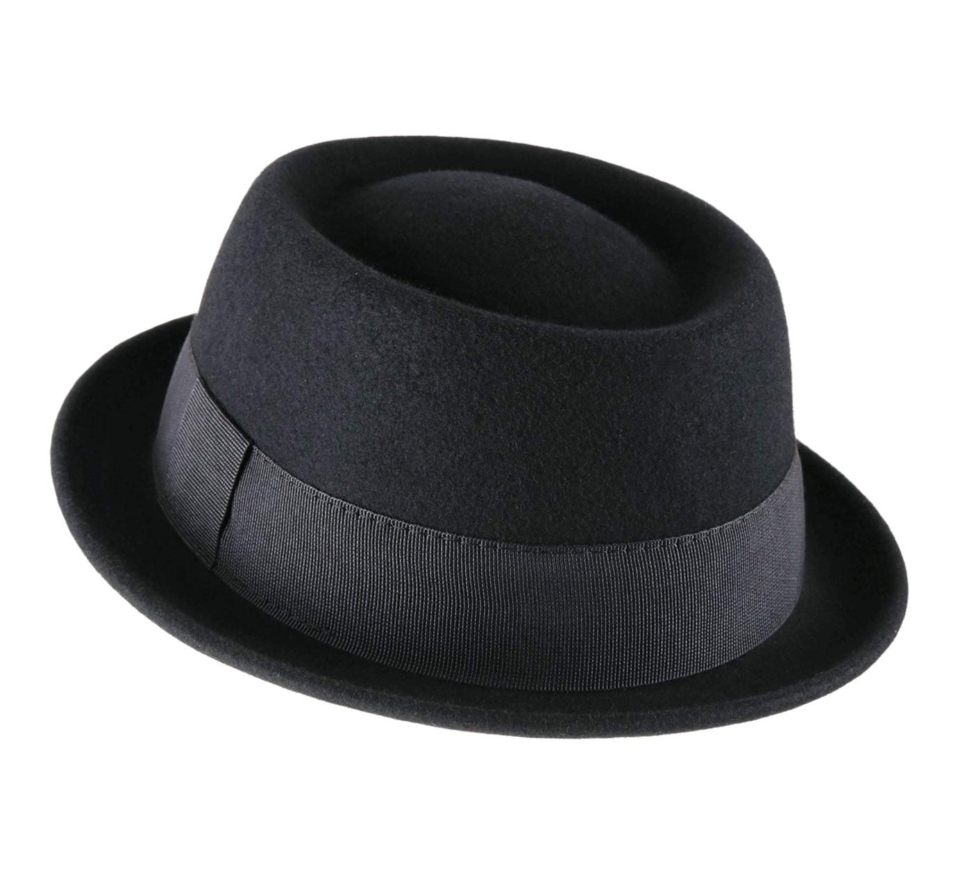 Chapeau Porkpie Feutre Homme ou Femme Classic Porkpie