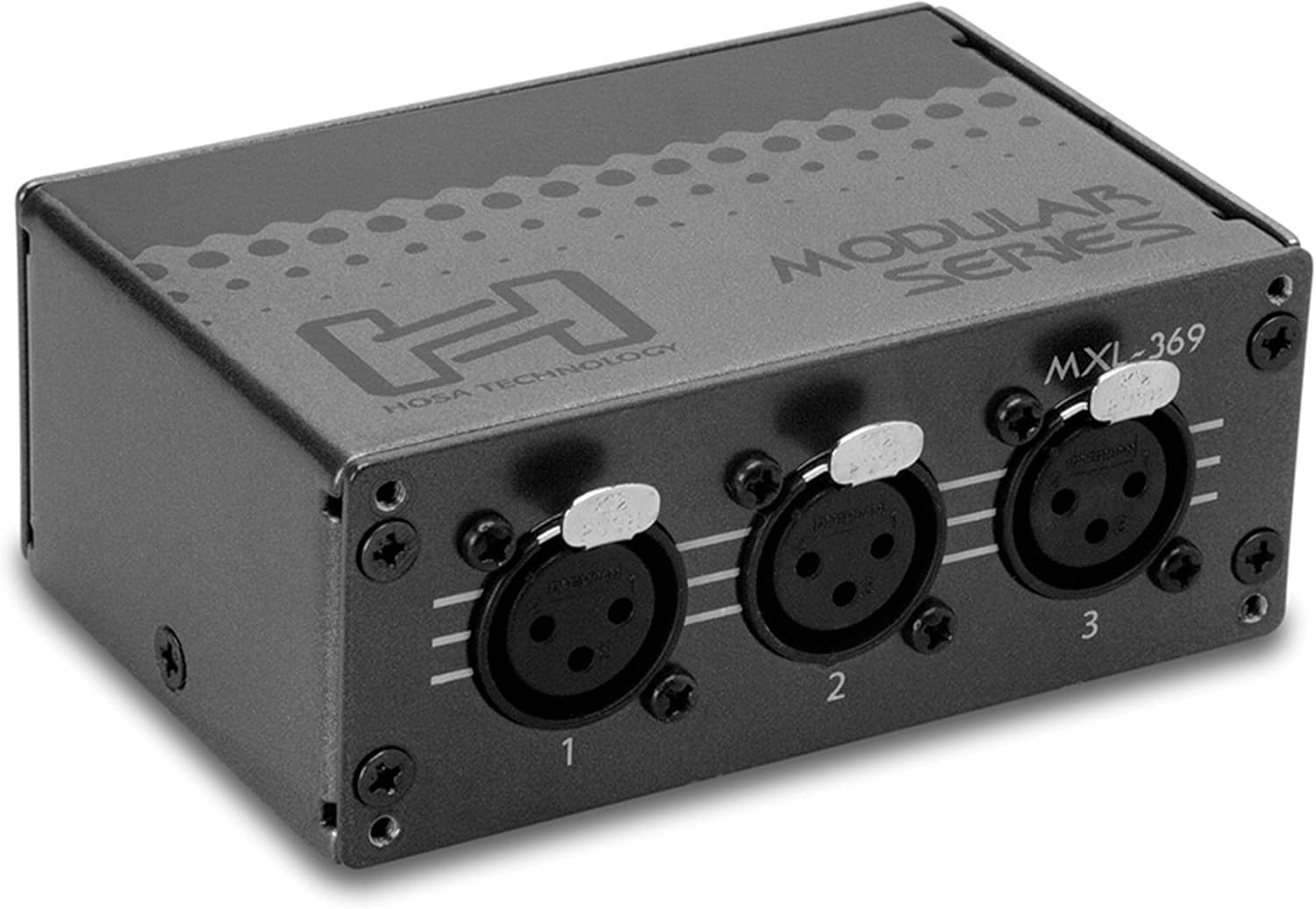 Hosa MXL-369 3-Point XLR Balanced Patchbay Module