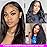 Kerriana 4 Bundles Human Hair Straight, 14 16 18 20 inch 100% Unprocessed Brazilian Vrigin Straight Bundles Sew In Human Hair For Black Women