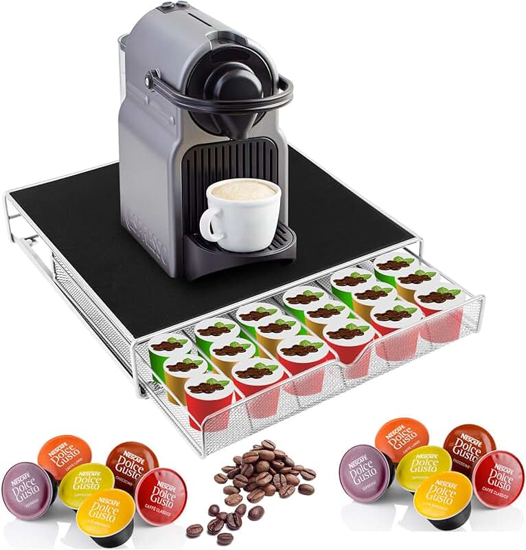 coffee maker slide tray