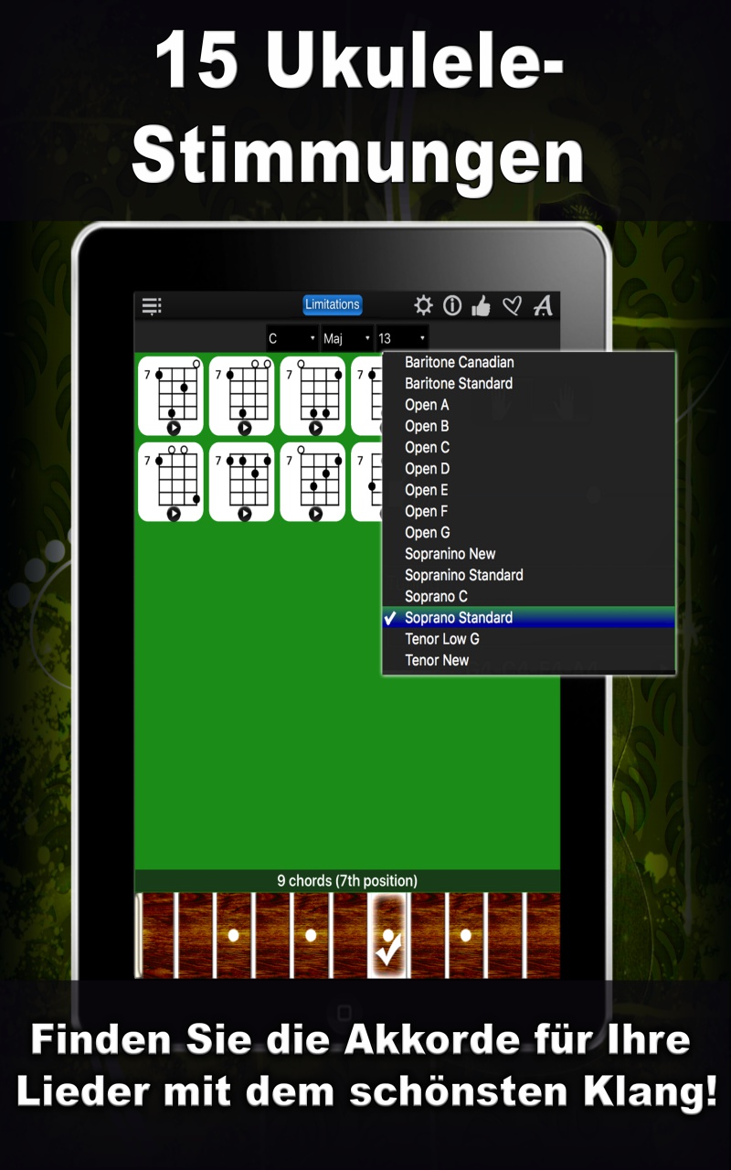 Ukulele Akkorde Lite Uke Griffe kostenlos finden und lernen !Amazon