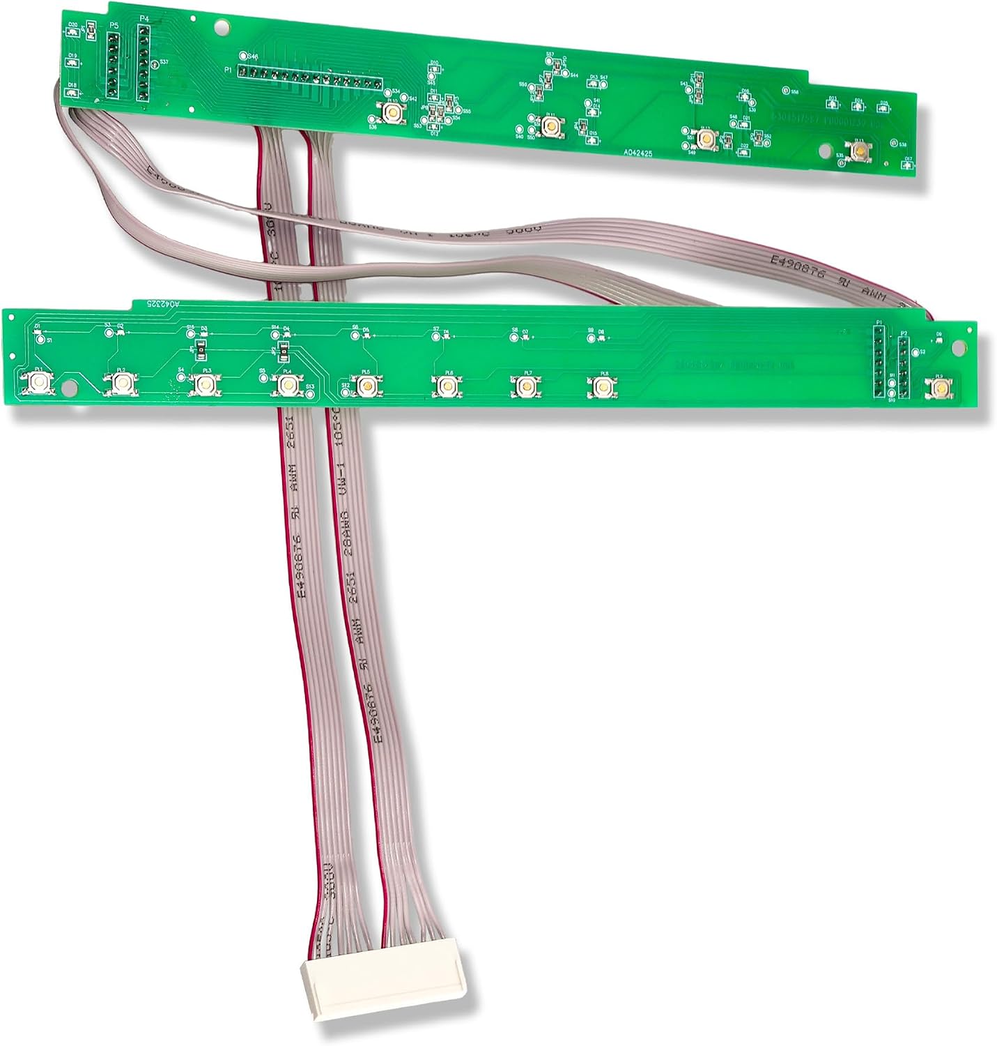 5304517587 Dishwasher Switch Assembly Compatible with Frigidaire Dishwasher Replace 5304517587, 4840235, AP6802340, PS12585690, EAP1258569 Dishwasher Switch Assembly