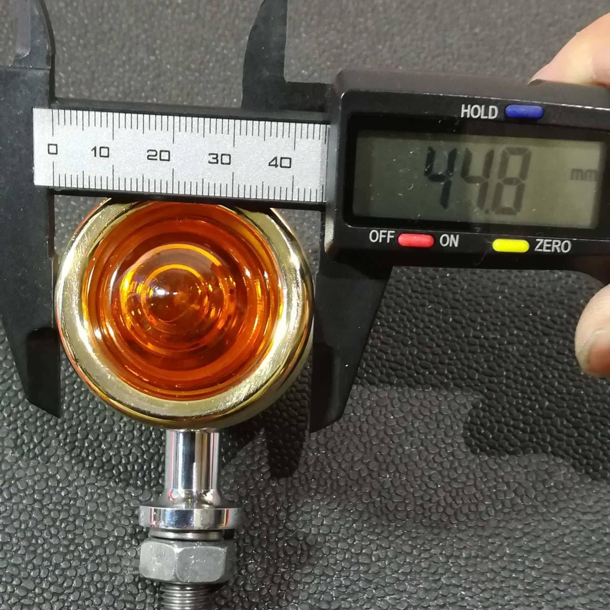真鍮　削り出し　強化番　ウインカー　バレット　ハーレー　SR 真鍮削り出し強化番ウインカーバレットハーレーSR