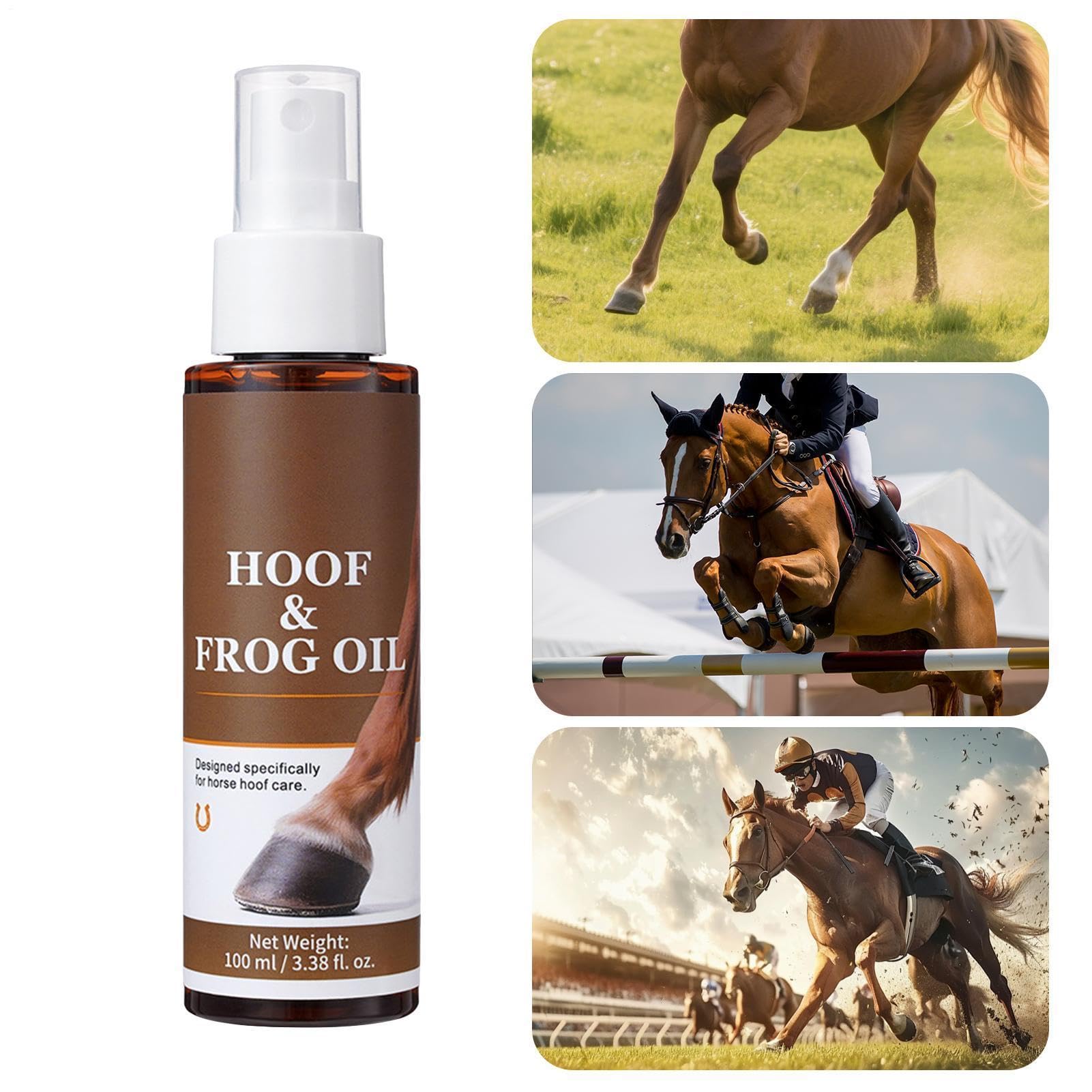 Cura per zoccoli di cavallo, 100 ml, soluzione idratante e rinforzante, indurente di , per uso quotidiano esterno, box paddock fattoria corsa solitario autunno inverno capra