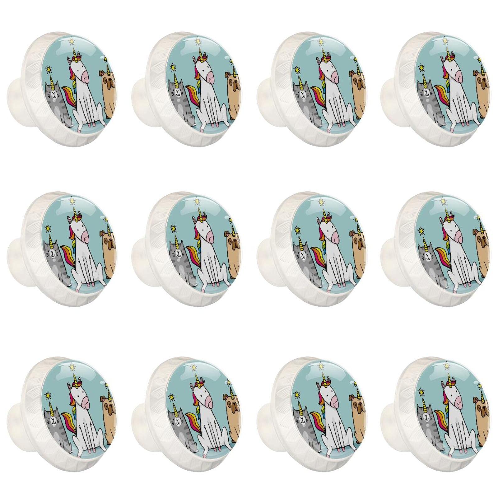 Boutons de placard licorne et animaux pour décorer une chambre d'enfant