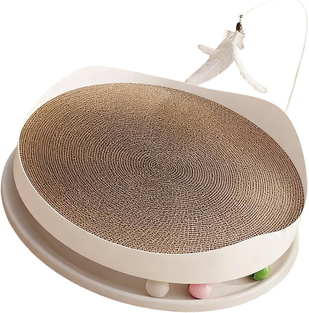 Large Size Cartoon Cats Bed Scratch Nest for Household Kittens Multi Activity Tower