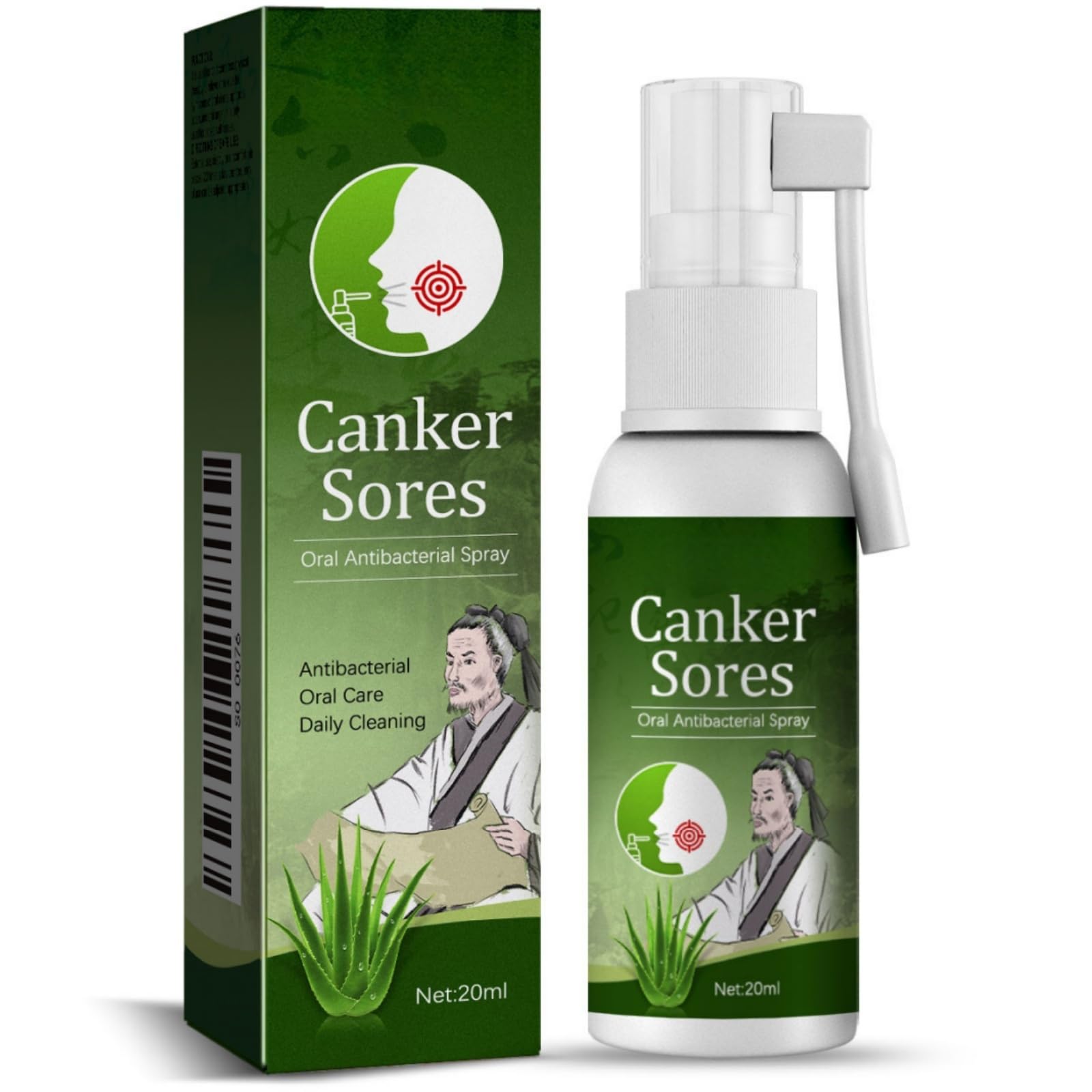 Mouth Ulcer Treatment Spray,Ulcer Breath Sprays,Mouth Ulcer Spray,Mouth Ulcer Treatment for Adults,Herbal M/outh Sp/ray for U/lcer T/reatment,Canker Relief S/Pray,Breath Freshener S/Pray