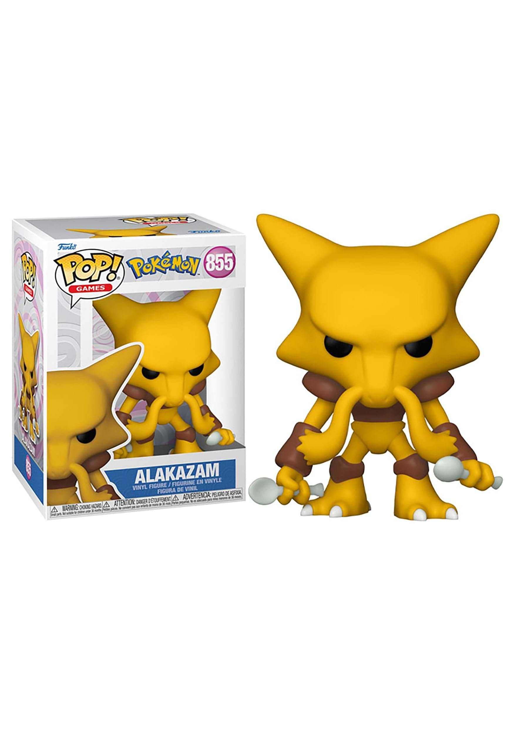 Pokémon POP! Games Vinyl figurine Alakazam 9 cm, Blue