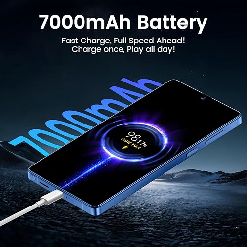 Miniatura 5 de I25 Ultra Smartphone 16+512GB  Android 14  Snapdragon 8 Gen 3  Cámara dual de 68MP+108MP  Batería de 7000mAh  Pantalla FHD+ de 6.99 pulgadas  Supera