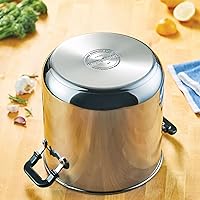 Vista 34 de Farberware Classic Series - Cazo de acero inoxidable, 1 litro, Tapa coladora