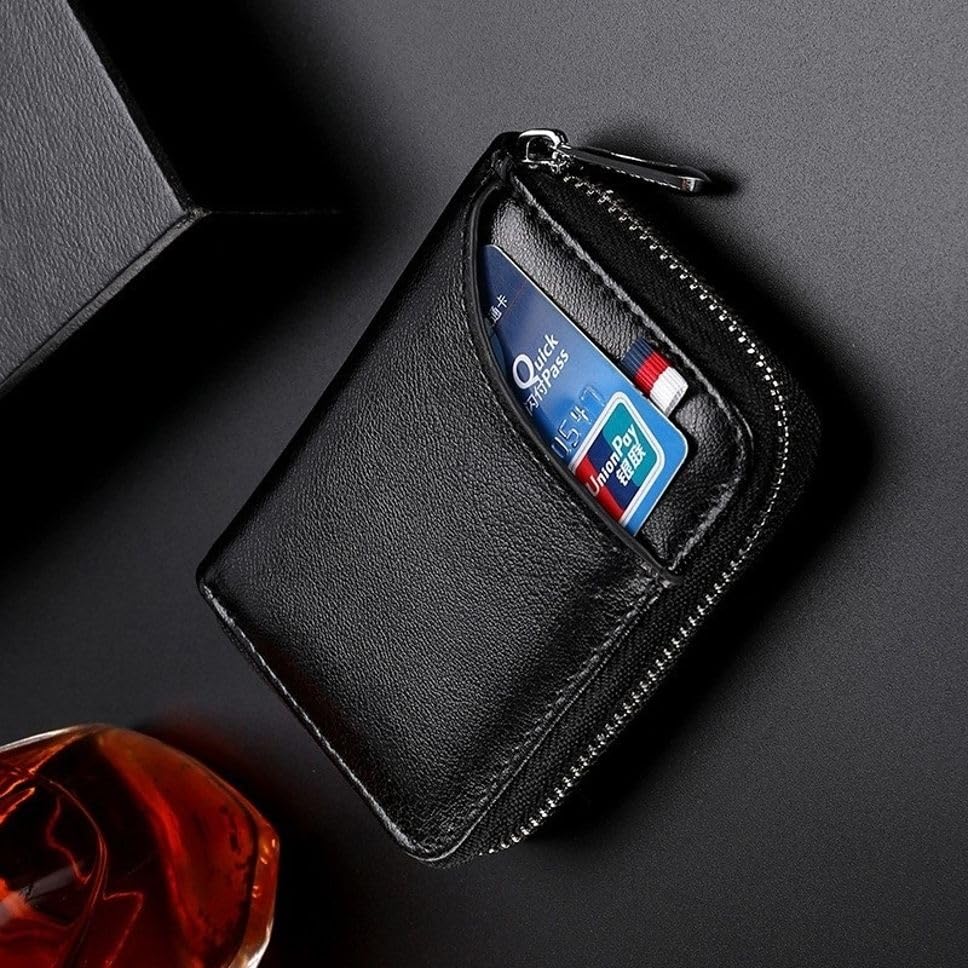 Slim Skinny Fit Card Wallet for Men and Women (Cross Black Card)-image-38