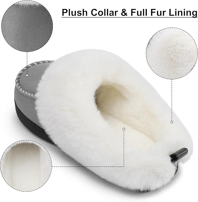 Zapatillas de Casa Mujer Antideslizantes con Memory Foam miniatura 4
