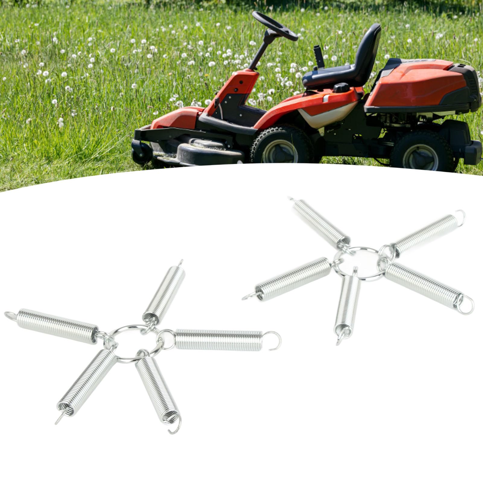 Reifenkettenspanner, 1 Paar Reifenkettenspanner aus Edelstahl für Schneefräsen, Traktorfahrer, 4 Glieder