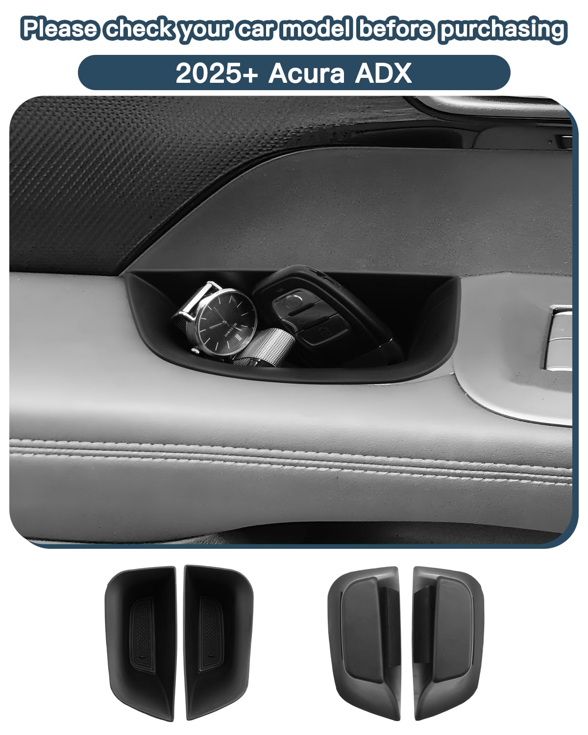 Amazon.com: Ruiya (2Packs) 2025 ADX Door Storage Box for Acura ADX