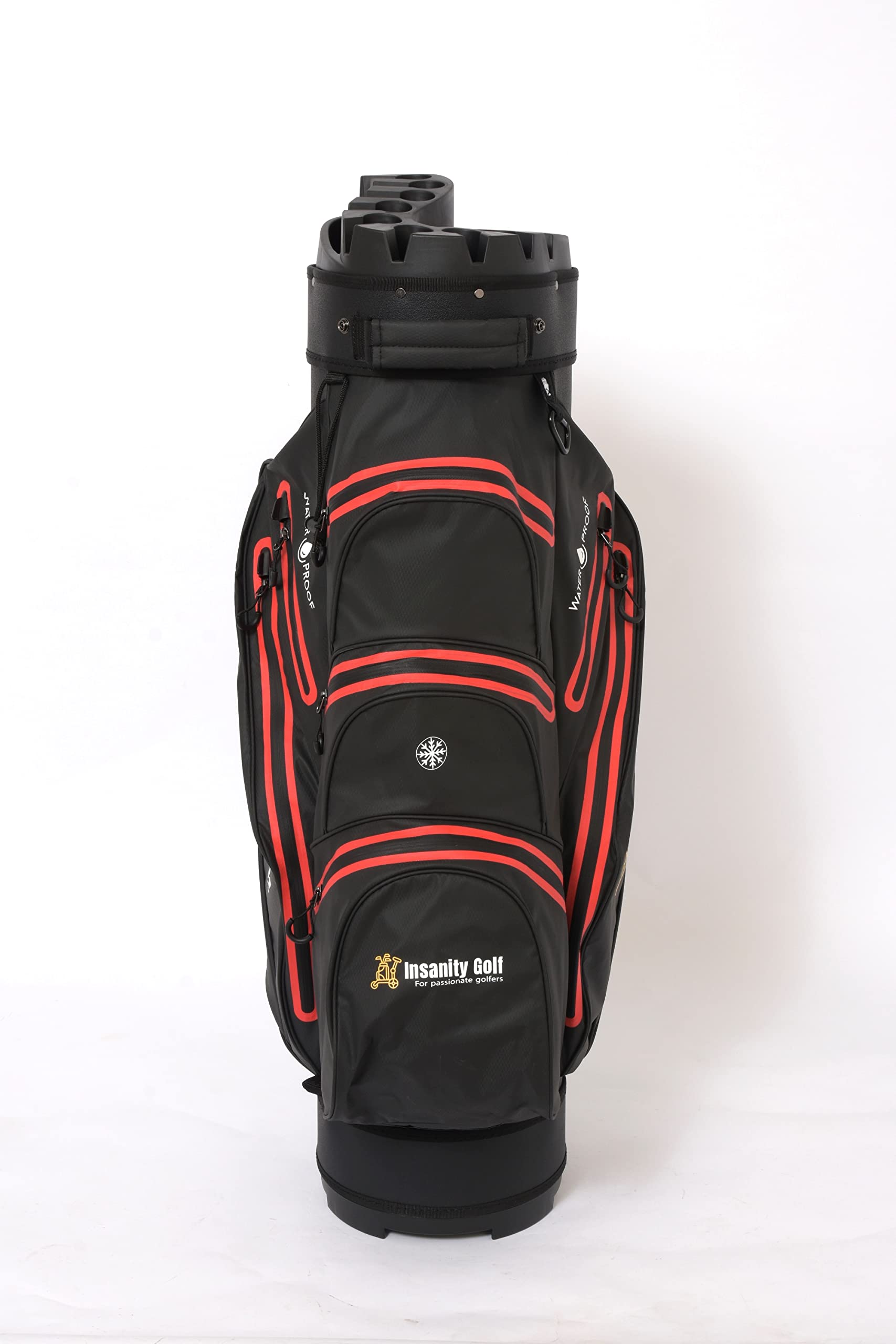 Waterproof Golf Cart Bag, Light Weight, 14 Way Organizer Divider