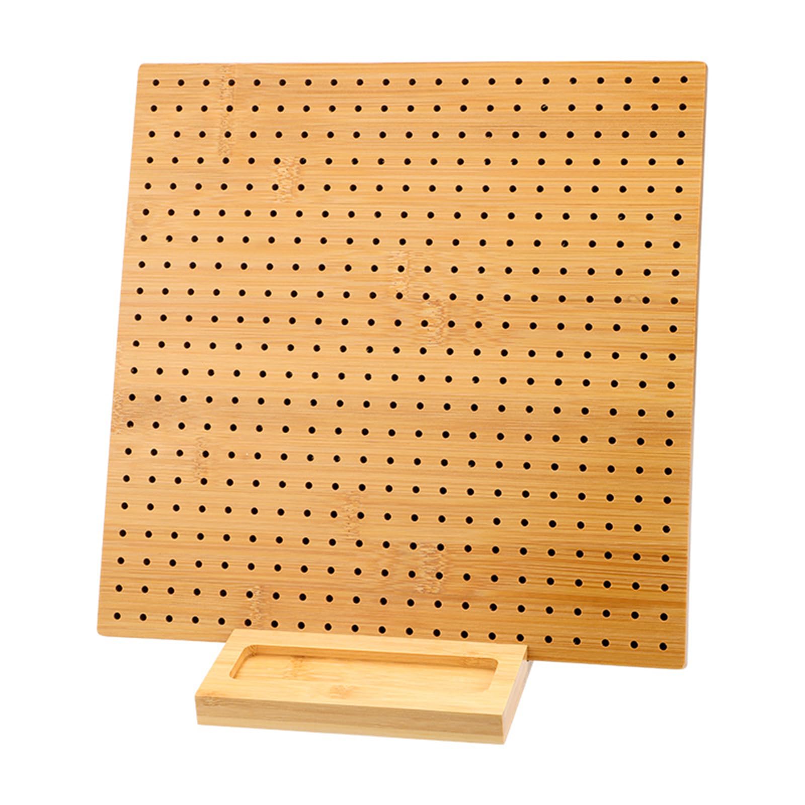 Planche de blocage pour crochet en bois outil tissage fil tricoter granny square