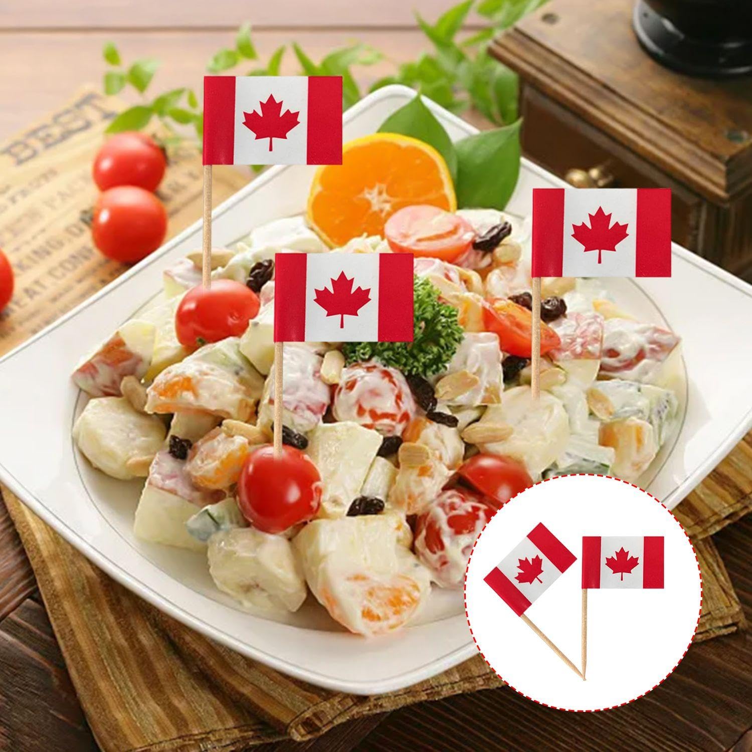 200 Bandiere Canadesi, Bandiere Della Coppa Del Mondo, Bandiere Del Personale Canadese, Bandiere Del Personale Canadese, Bandiere A Mano Piccola