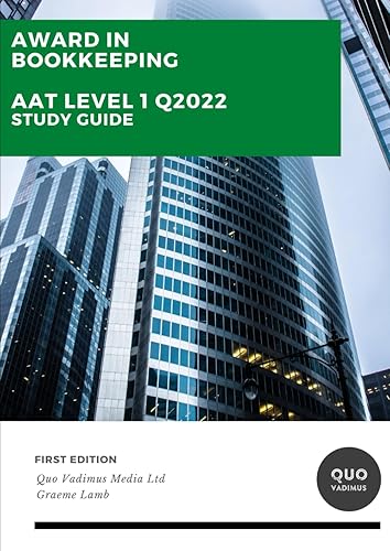 AAT Level 1 Award in Bookkeeping Study Guide
