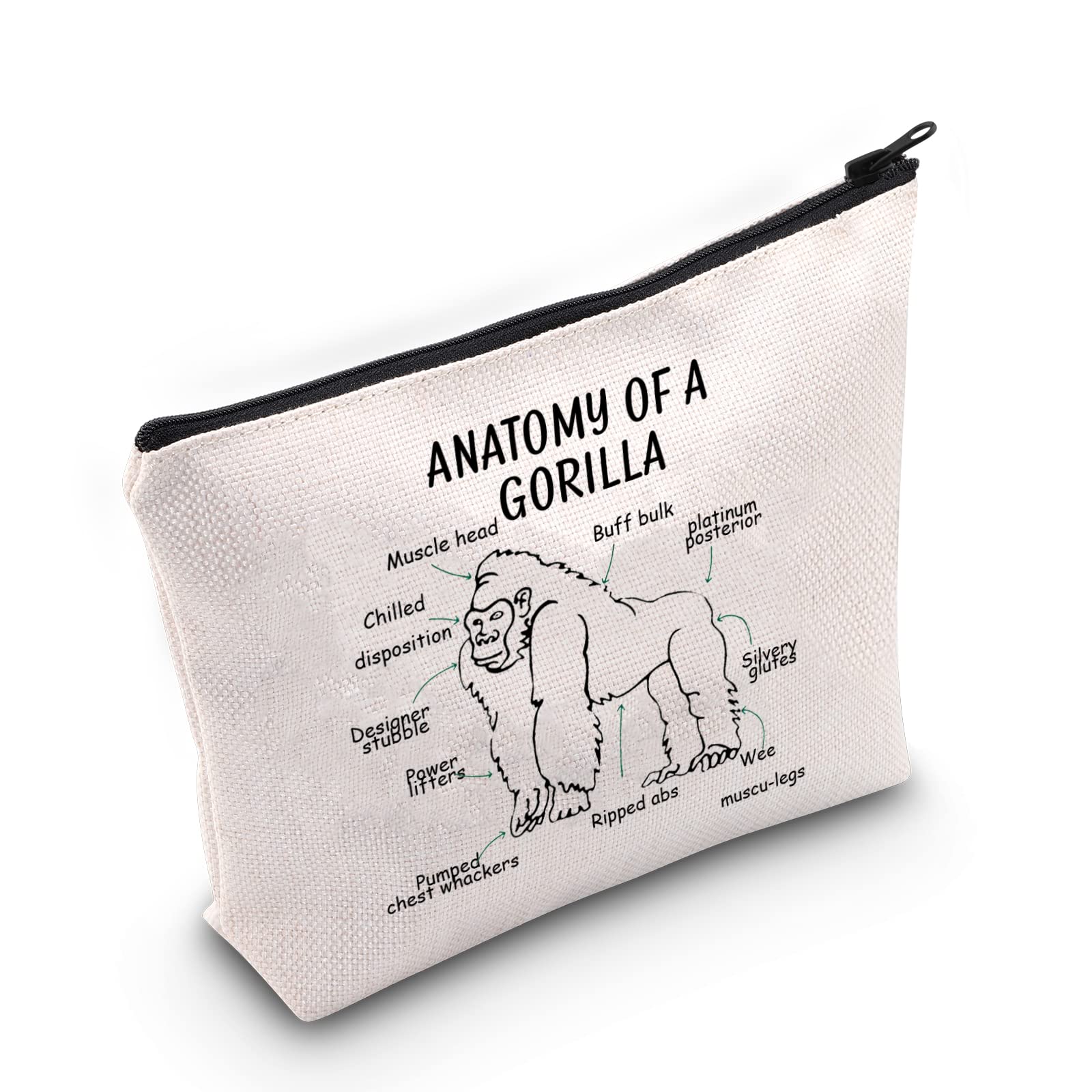 Buy Gorillas Gifts for Girls Gorillas Makeup Bag Anatomy of a Gorilla
