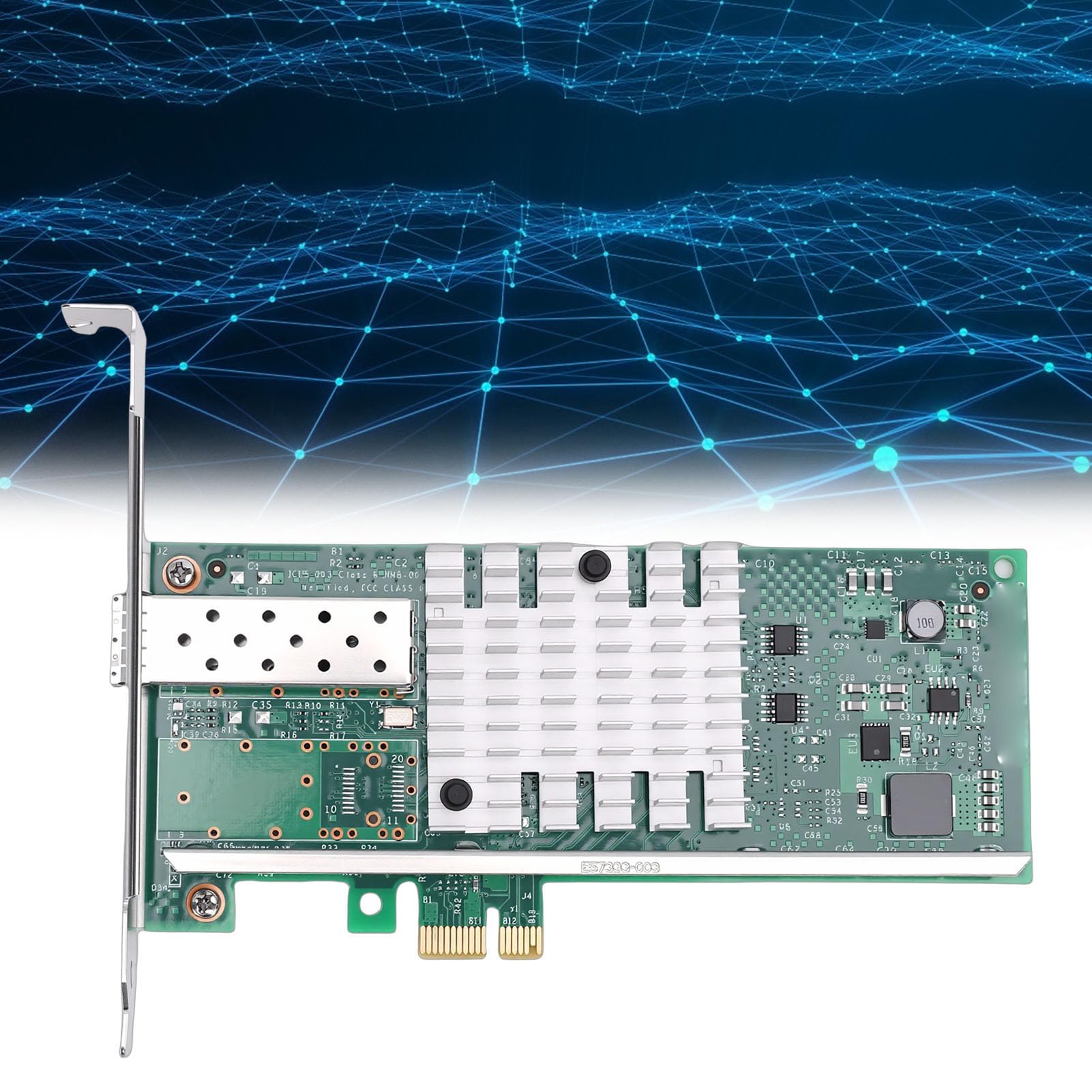 Adattatore Preciso per Scheda di Rete PCI E X1 da 10 GB per Chip 82599EN Efficiente Accelerazione Hardware per Sistemi Ideale per Aggiornamenti di Server Aziendali