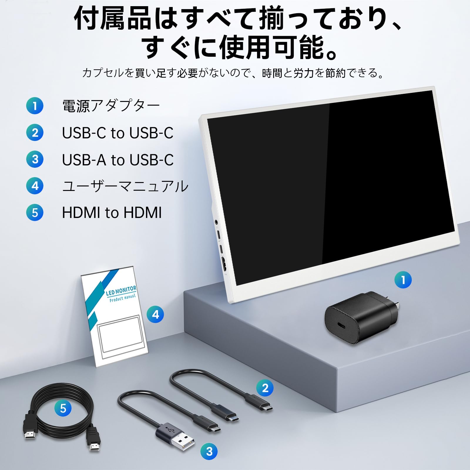 16インチ,タッチパネル,モバイルモニター,各種ケーブル同梱 Amazon.co.jp: タッチパネルモバイルモニター、16インチフルHD