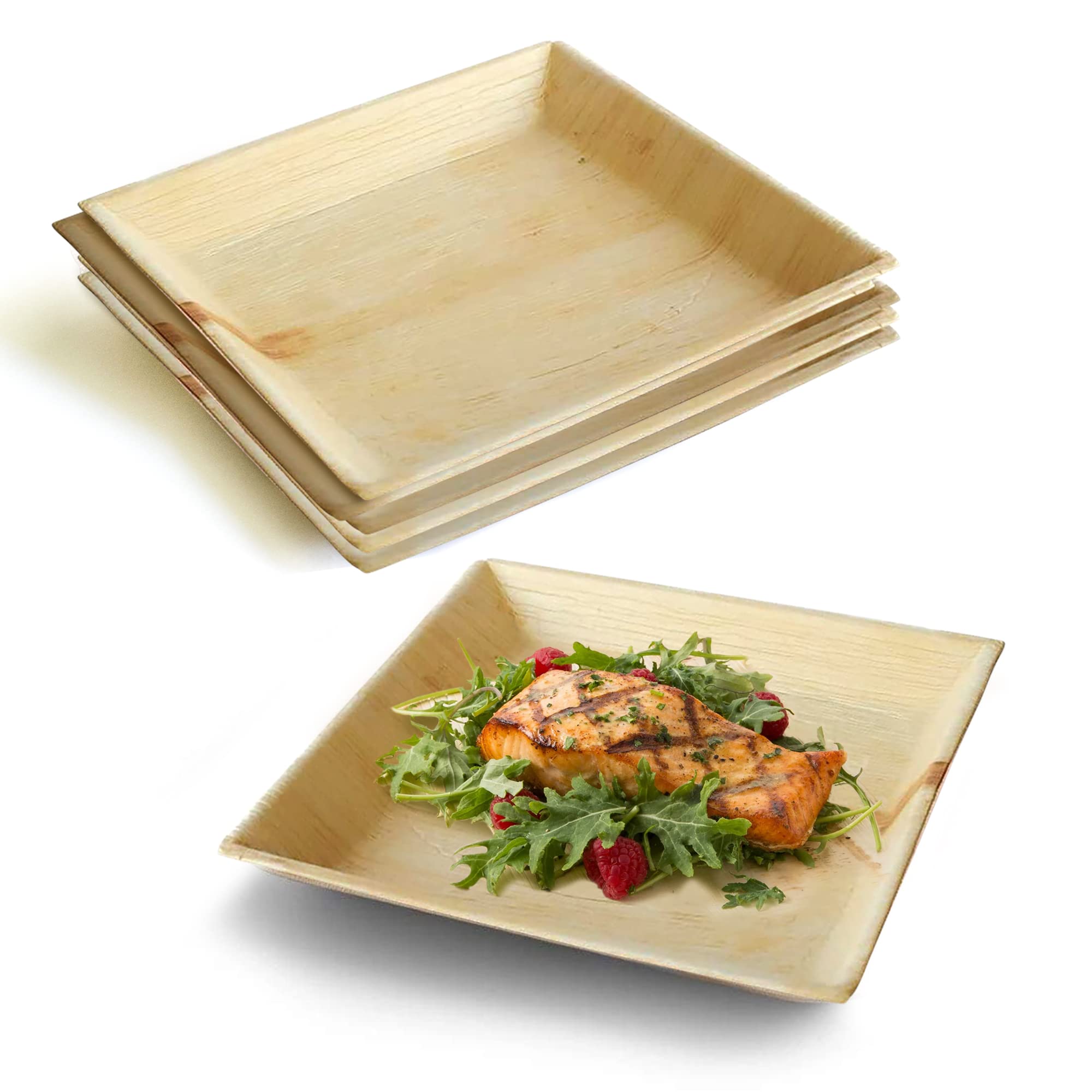 Platos Dechabl Biodegradabl Cuadrados Para Fitas - China Cuadrados Y Platos Precio