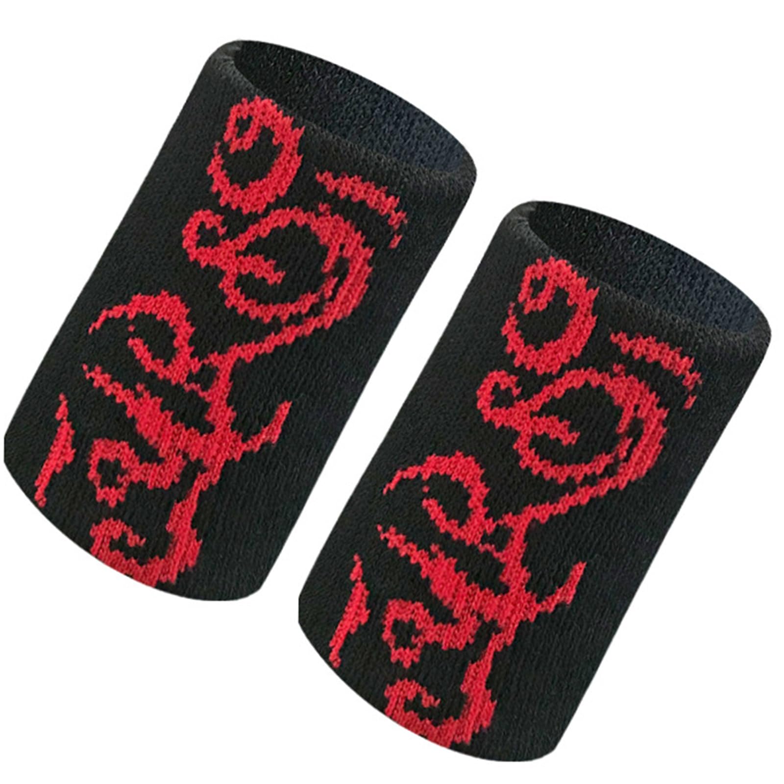 1 Pair Athletic Sweatband Tennis Sweat Band Basketball Wrist Sweat Band Sports Wristband Wrist Sweatbands