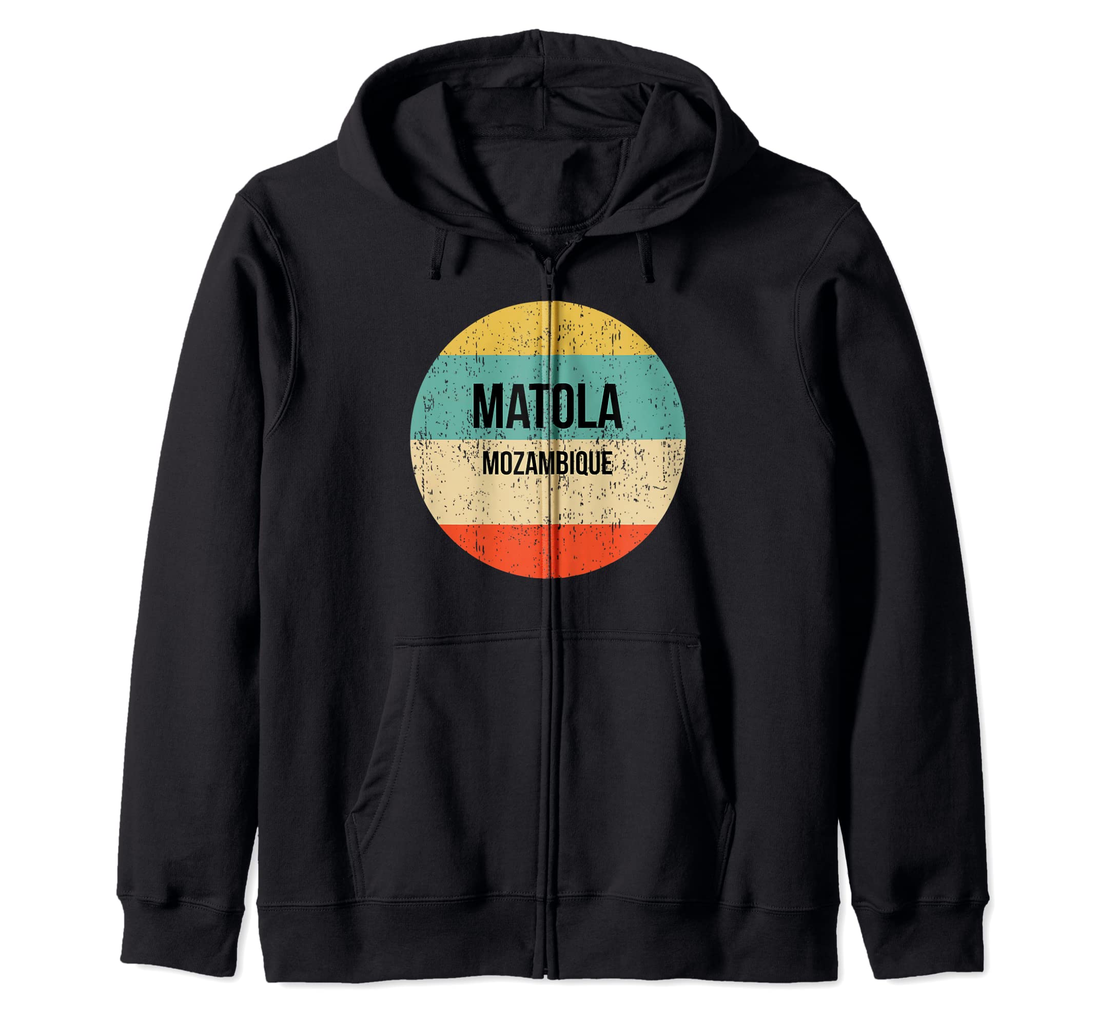 Matola Mozambique Zip Hoodie