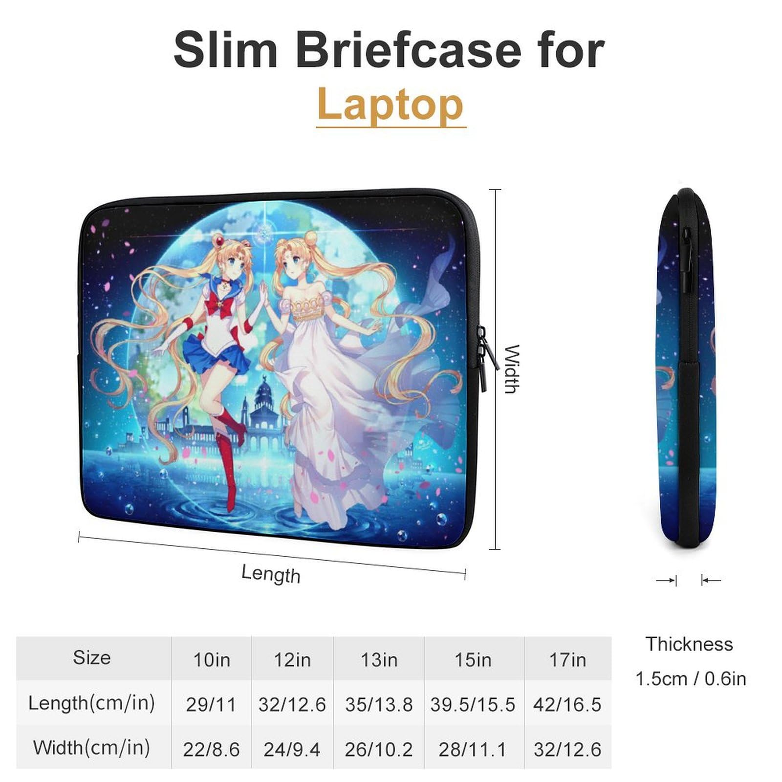 Amazon.co.jp: ノートパソコンケース 美少女戦士セーラームーン ノート