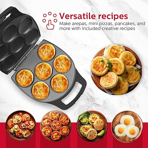 Vista 23 de Holstein Housewares HU-09005B arepa eléctrica., Negro