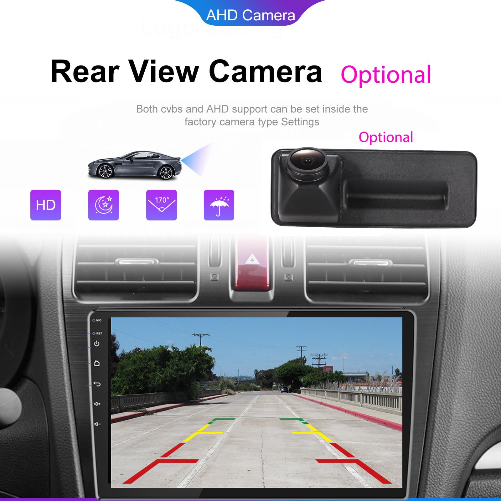 9'' 4+64GB Multimedia AHD GPS Sat Navigation Canbus RDS/FM DIN DSP DVR SWC Radio Audio Player Stereo Wireless CarPlay IOS Android Kompatibel mit Audi A1 8X 8X1 8XK 8XF/Q3 8U MMI Quattro S Line Sport
