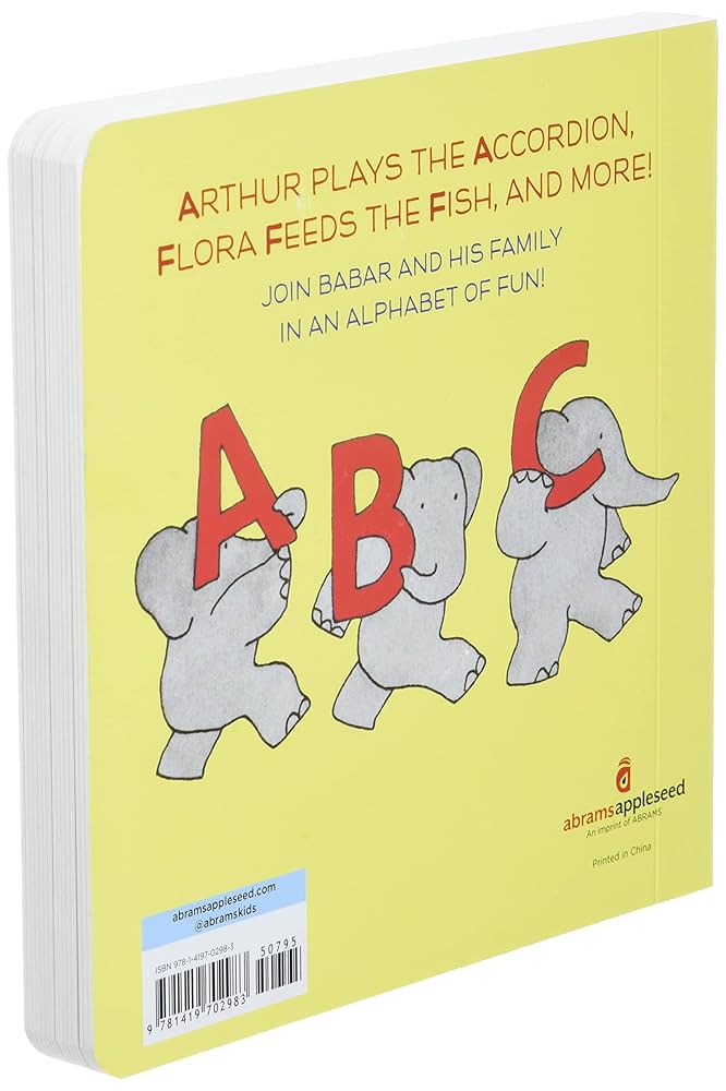 Amazon.com: B Is for Babar: An Alphabet Book: 9781419702983