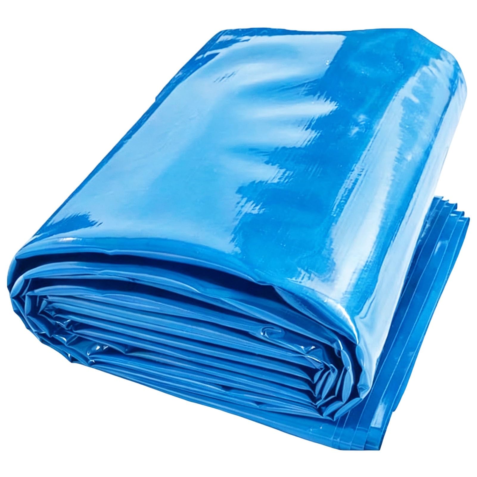 Membrane imperméable pour étangs avec sous-couche robuste bâche flexible bleue