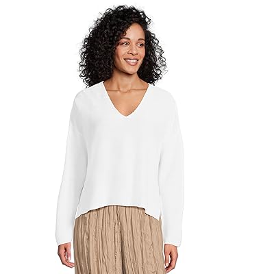 Eileen Fisher V Neck Sweater Women