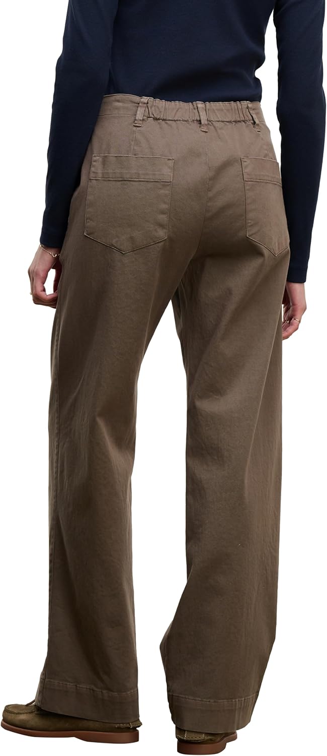 VELVET BY GRAHAM & SPENCER Women's Den Stretch Cotton Twill Pants, Malt - Image 3