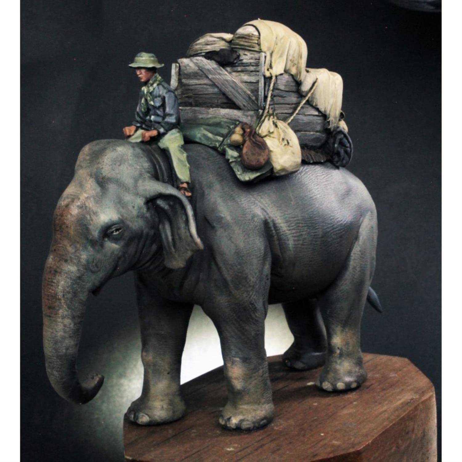 1/35 Harzfigur Modellbausätze GK Food Delivery weiblich Unmontierter und unbemalter Bausatz S240