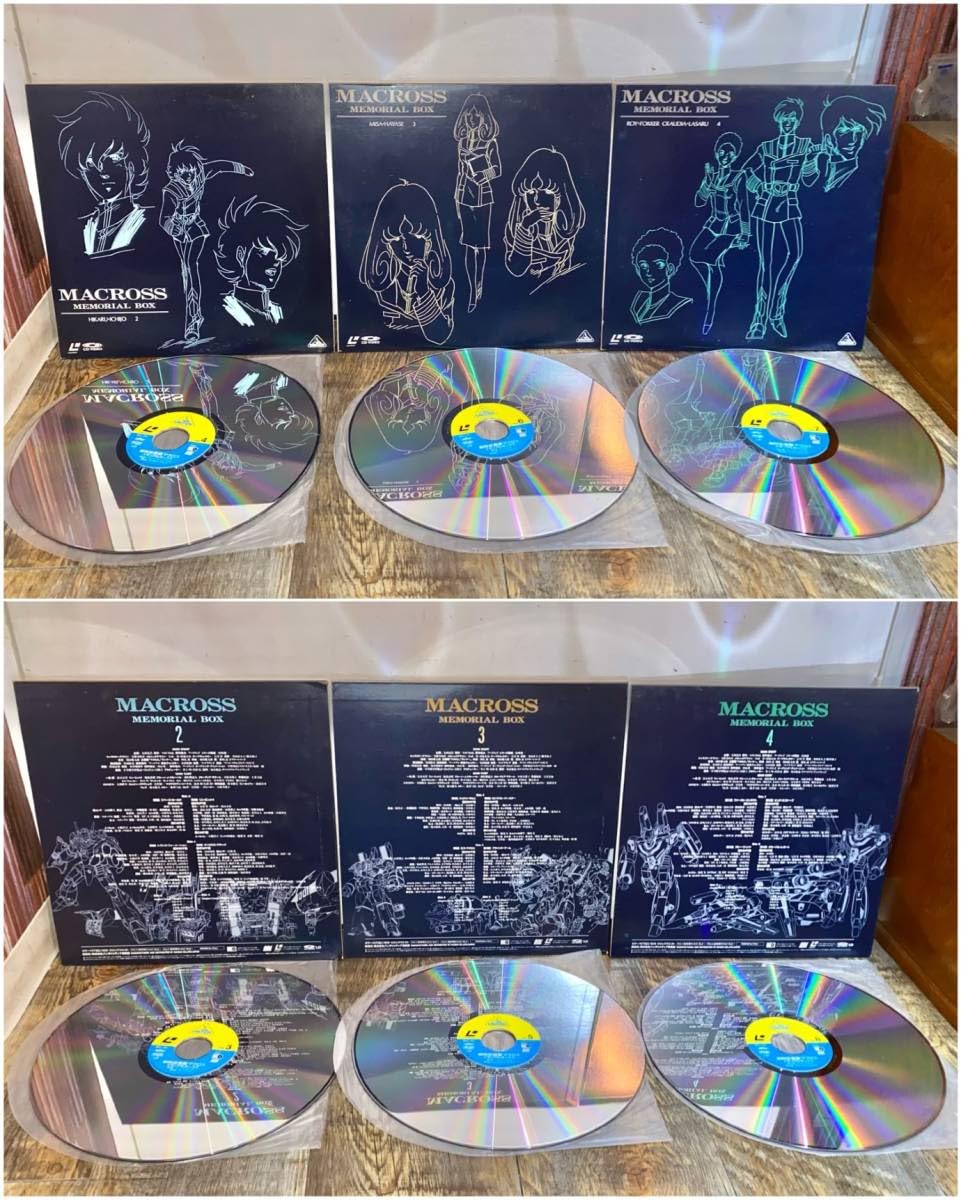 超時空要塞マクロス メモリアルBOX LD-BOX 11枚組 レーザーディスク