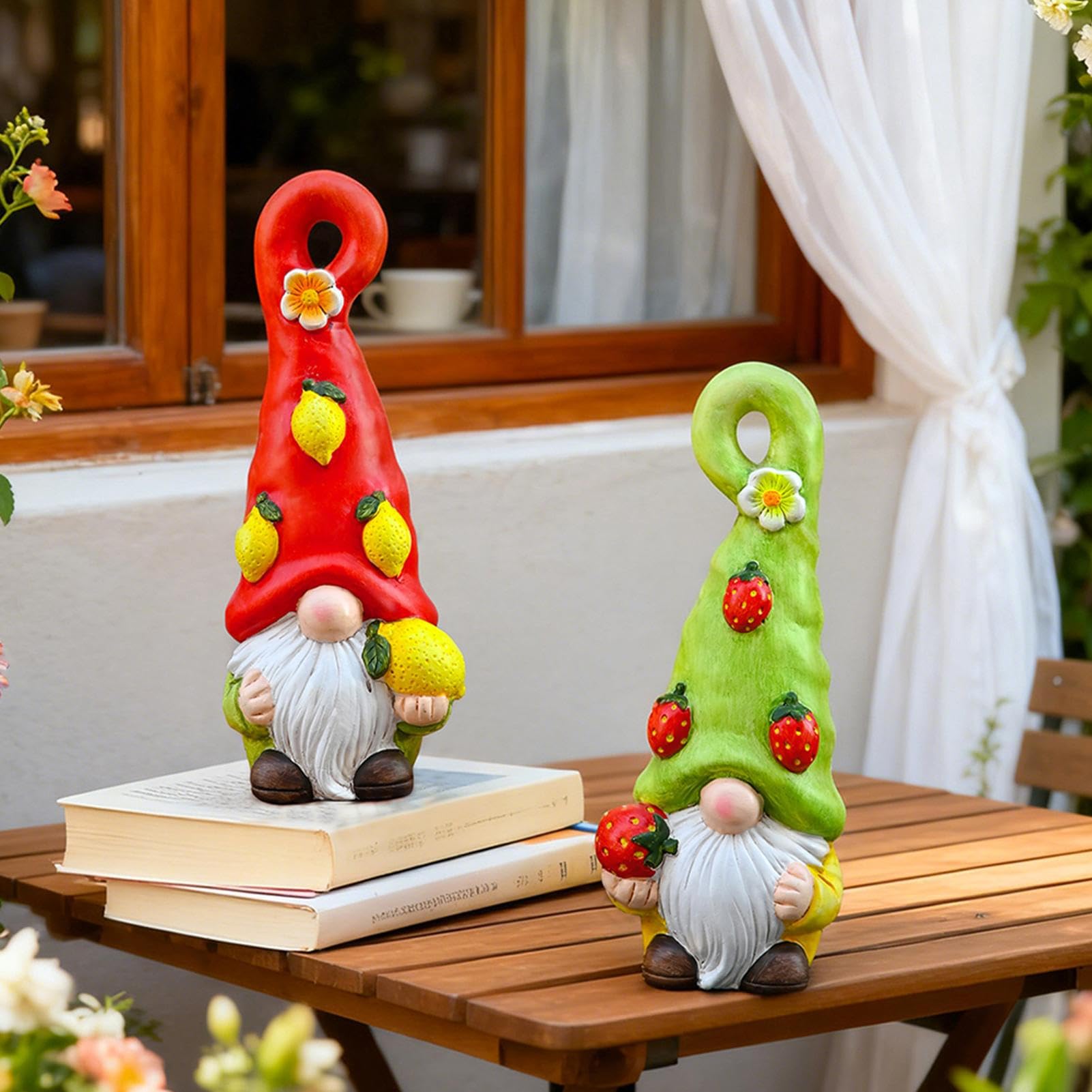 Statuette de GNOME Nain de Jardin Décoratif en Céramique