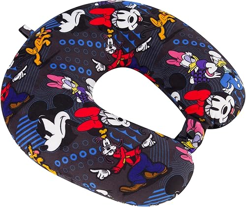 Miniatura 3 de FUL Disney Mickey Mouse and Friends - Almohada de viaje para el cuello, almohada de Minnie Mouse para avión, automóvil y oficina, cómoda y