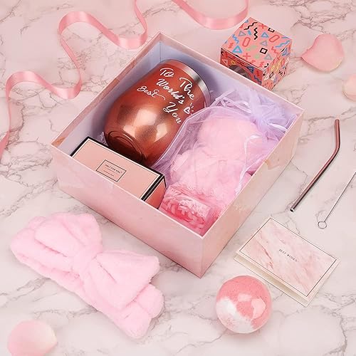 Miniatura 5 de Regalo del día de San Valentín para su esposa, novia, regalos de cumpleaños para mujeres, regalo relajante de spa para mujeres, juego de baño único