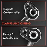 Vista 3 de A-Premium Conjunto de manguera de línea de descarga de A/C compatible con Honda Civic, 2006-2011, 1.8L, compresor a condensador