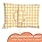 Little Sleepy Head Toddler Pillowcase, 100% Cotton & Hypoallergenic Pillow Case for Toddler Pillow, Snug Fit Envelope Pillowcase, 13x18 Pillowcase, Pilllow Sold Separately (Gingham Yellow)