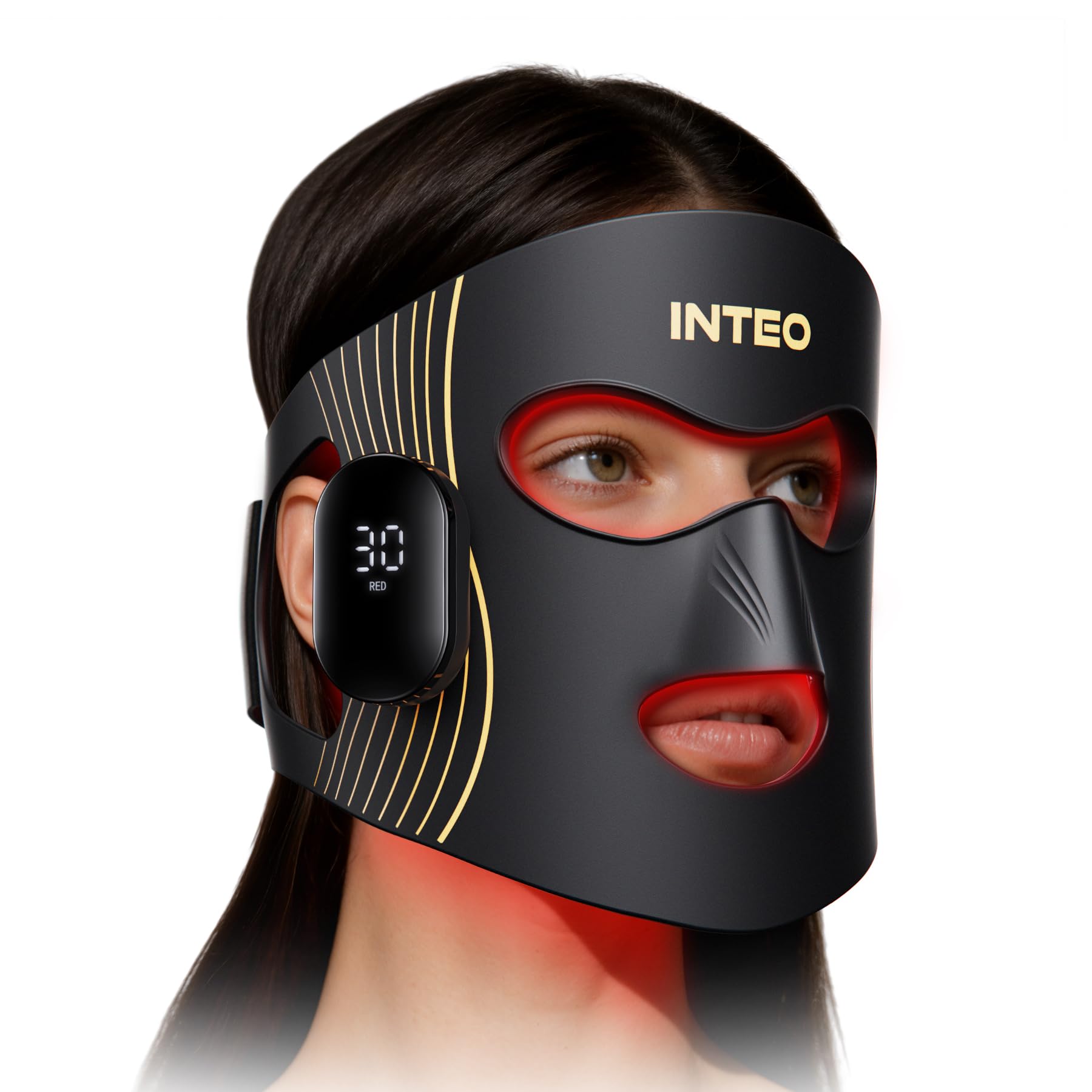 Amazon.com: Red Light Therapy for Face 4 Modes, Breathable Red