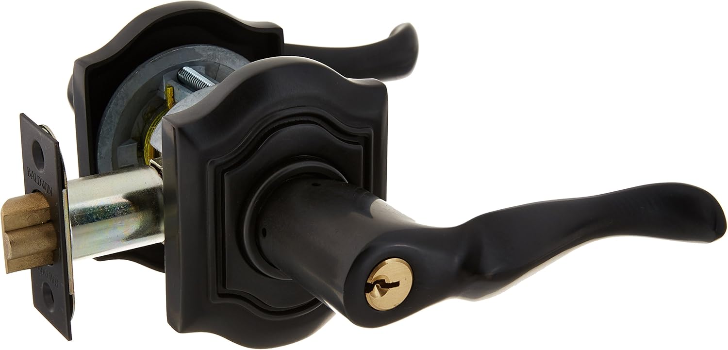 Baldwin Hardware 5237.102.LENT Lever Set