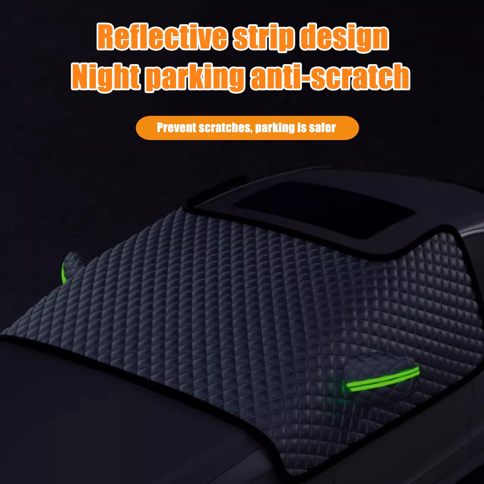 Couverture Pare-Brise Voiture pour Hyundai i20 2020-2023, Pare Brise Protection Couverture, Pare Protection pour Voiture, Protection Pare Brise Hiver
